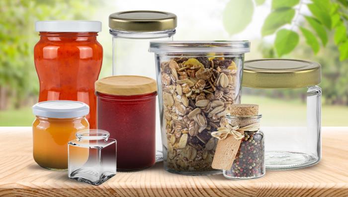 Beautiful And Versatile Glass Jars, Ideal for Food and Preserves